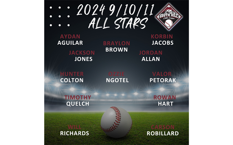 11U Baseball All-Stars