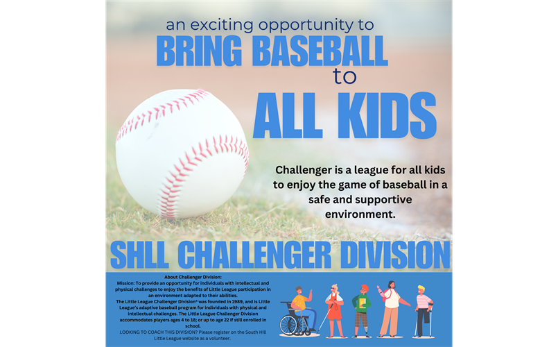 SHLL CHALLENGER DIVISION is here!!!!