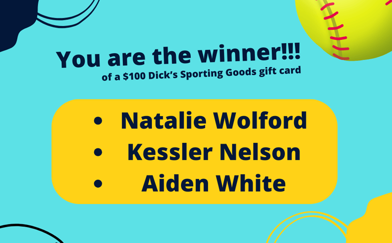 Giftcard Winners